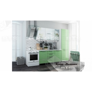 Кухня Бьянка зелёная с пеналом.jpg